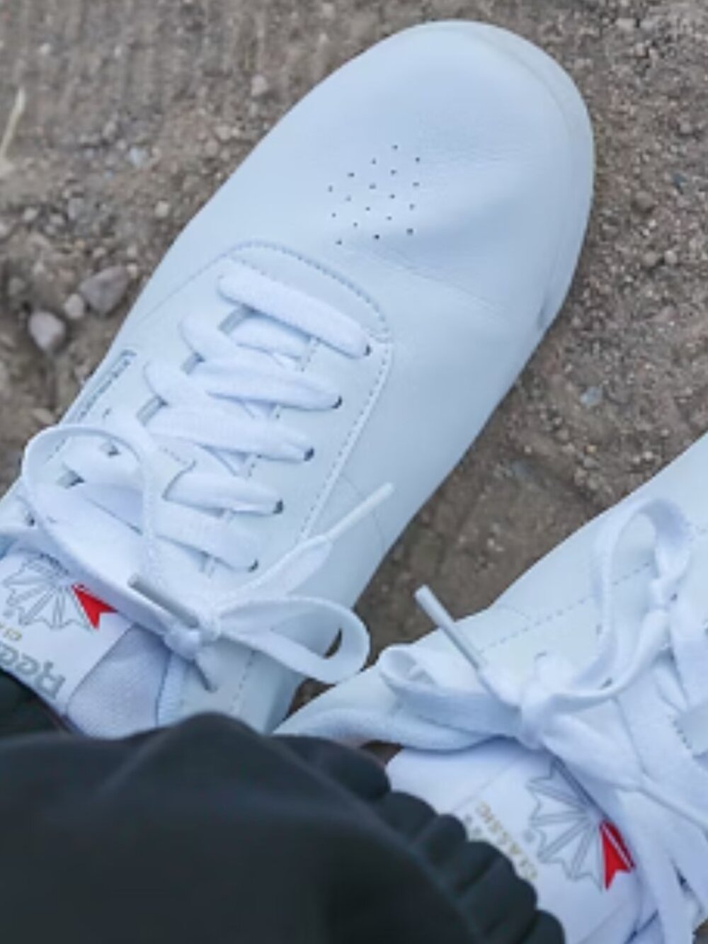 BNWT - IOB Reebok Princess Bright White classic walker (10 wide) KICKS